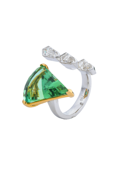 Green Gemstone Ring