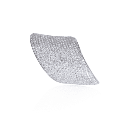 Curved Pave Ring