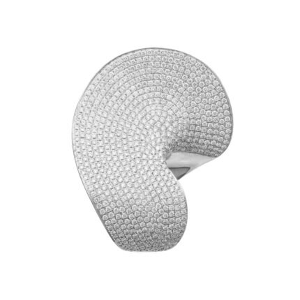 18K White Gold Diamond Ring