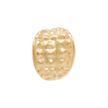 18K Yellow Gold Brush Croco Ear Cuff